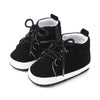 MI Hook Style Black Sneaker Shoes 12437