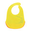 JYR Feed Me Yellow With Orange Silicon Pocket Bib 12449