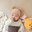 KBB Bear Aplic & Print Warm Brown Cap 12481