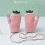 WM Inside Warm Sherpa Carrot Style Mid Pink Gloves 12497