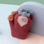 WM Inside Warm Sherpa Carrot Style Maroon Gloves 12501