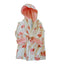 CRT Pink Owl Print Terry Hooded Bathrobe 12512