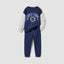 ZR New York Print Blue Terry Tracksuit 12517