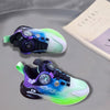 HGB Green With Black Smart Lock Shoes 12522