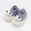 CN Eyes Style Cadet Blue Silicon Bottom Socks Shoes 12573