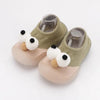 CN Eyes Style Khaki Silicon Bottom Socks Shoes 12575