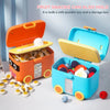 CN Mini Van Style Orange Travelling Milk Powder Container 12596