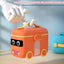 CN Mini Van Style Orange Travelling Milk Powder Container 12596