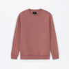 LFT Plain Brick Red Fleece Sweatshirt 12662