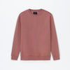 LFT Plain Brick Red Fleece Sweatshirt 12662