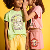 LFT So Sweet Snoopy Pink Terry Shorts 12665