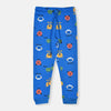 Angry Bird Baby Link Animals Faces Royal Blue 2 Piece Set 12931