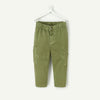 TAO Side Pocket Style Regular Fit Olive Green Cotton Pants 13294