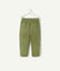 TAO Side Pocket Style Regular Fit Olive Green Cotton Pants 13294