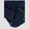 ZR Quilted Warm Washed Two Pocket Denim Jacket 13386