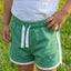 5.10.15 Play The Game Side White Piping C-Green Shorts 14765