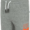 4F SK8 Print Textured Grey Fleece Shorts 11318