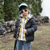 Y Double Sided Camo & Black Puffer Jacket 11791