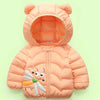 HT Dragon Fly Soft Orange Puffer Jacket 11871