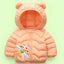 HT Dragon Fly Soft Orange Puffer Jacket 11871