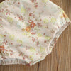 CN My Sun Shine Body Suit With Floral Shoulder Stripe Short & Head Band 3 Piece Set 11640