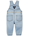 OshKsh Light Wash Blue Without Belt Terry Dungaree 11595