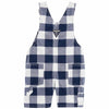 Oshksh Blue & White Box Check Buckle Top Cotton Dungaree 11559