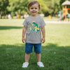 BB Happy Friend Alligator Grey T-shirt 14344