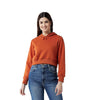 TS Short Style Ladies Rust Fleece Hoodie 13515