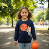 MNG Sporting Paris 2025 Navy Blue Fleece Sweatshirt 14328