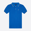 NAU Embroided Logo Royal Blue Pique Polo 13025