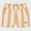 ZM Sunny Days Orange & Off White Stripes Shorts 14191