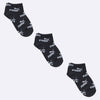 PMA All over Puma Logo Print Black Socks (1 Pair) 14981