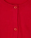 PLC Plain Red Cardigan 10898