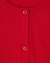 PLC Plain Red Cardigan 10898