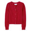 PLC Plain Red Cardigan 10898