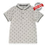 Tu All Over Monsters Print Grey Polo 2051