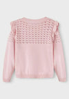 NME IT Chest Style Pink Cardigan 10897