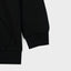 F&F Jet Black Zipper Fleece Hoodie 12617
