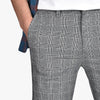 SRG Field Slim Fit Grey Check Pant 13190