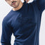BB Front Embroided Logo Navy Blue Fleece Sweatshirt 13701