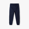5.10.15 Black Cord Knee patch Style Navy Blue Terry Trouser 14652
