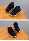 BJBABUD Danglia Black Leather Look Long Shoes 12692