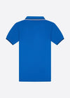 NAU Embroided Logo Royal Blue Pique Polo 13025