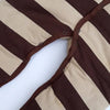 C Bear Embroided Brown With Skin Quilted Warm Snow Suit 11863
