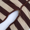 C Bear Embroided Brown With Skin Quilted Warm Snow Suit 11863