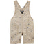 OSHKSH Anchor Embroided Light Beige Cotton Dungaree 11552