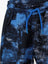 5.10.15 Petro Print Blue & Black Terry Trouser 12776