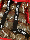 CN Gold Style Warm Red Puffer Jacket 13426