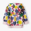 5.10.15 All Over Multi print Terry Zipper Hoddie 14606